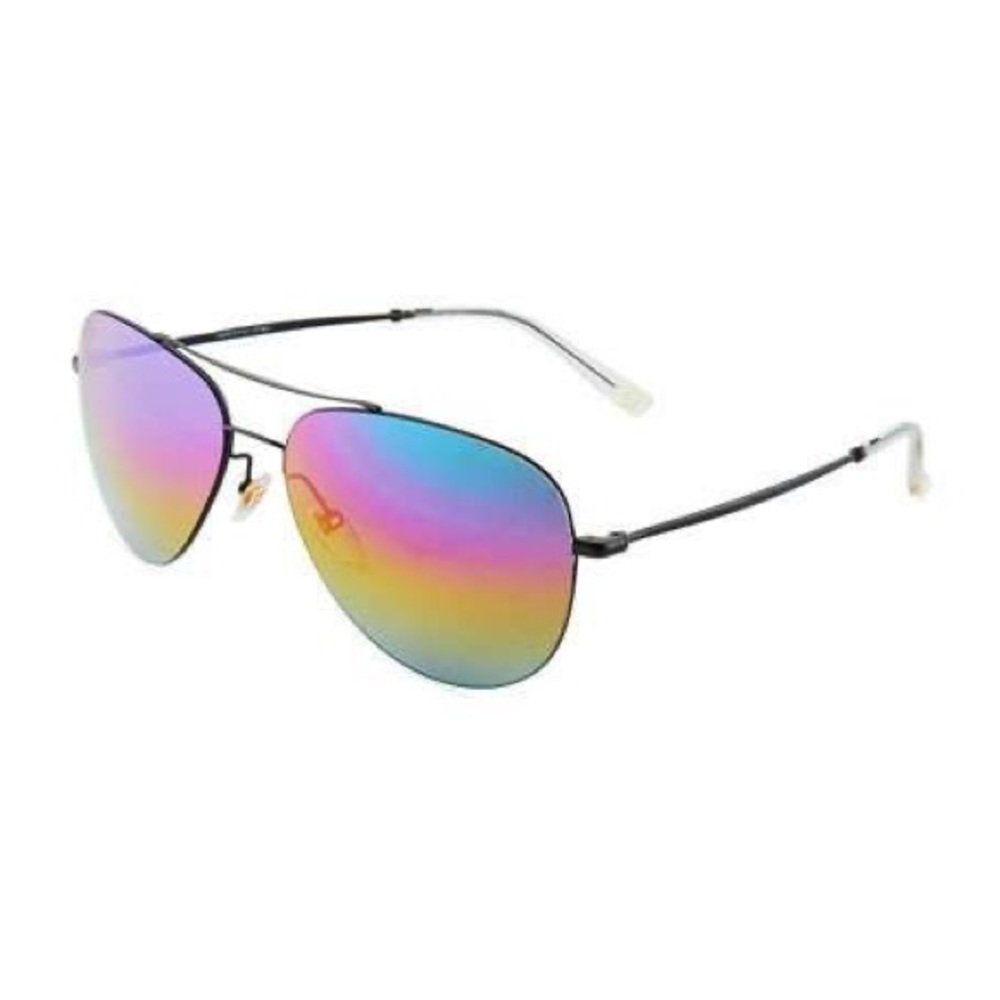 Rare Gucci Sunglasses GG 2245/S 006R3 Aviator Frames with Rainbow Lenses